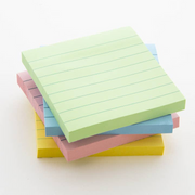 Stick-on Lined Notepads 3pk