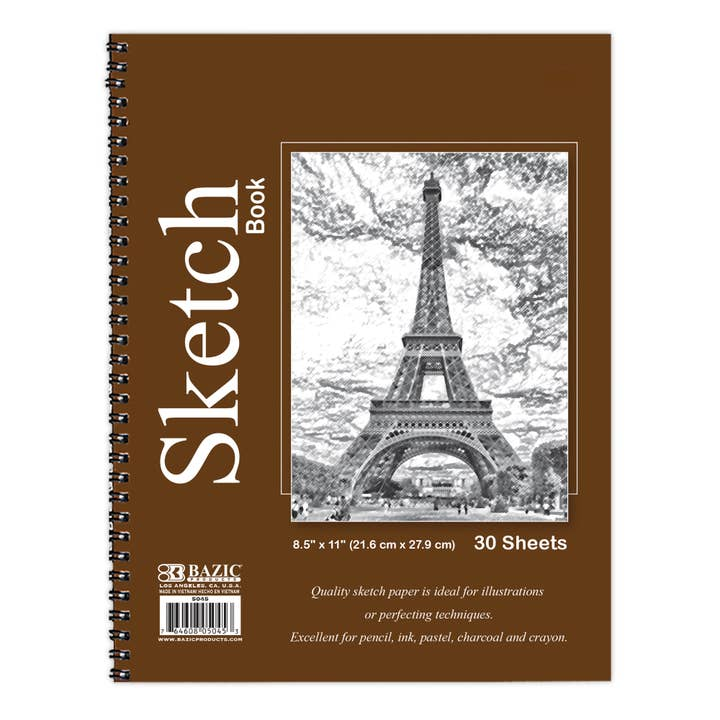 Bazic Coilbound Sketchbooks