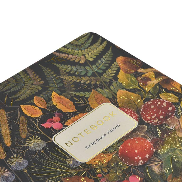Notebook- Forest Mushrooms