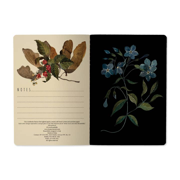 Bruno Visconti Forest Flower lined notebook, image 3