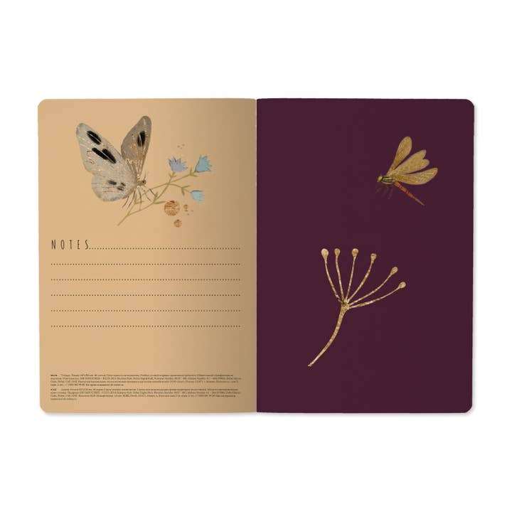 Notebook- Butterfly Night