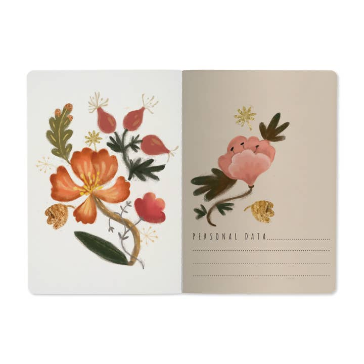 Bruno Visconti Bloom Flowers lined notebook, image 2
