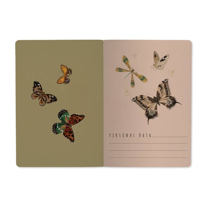 Notebook- Butterfly Berry