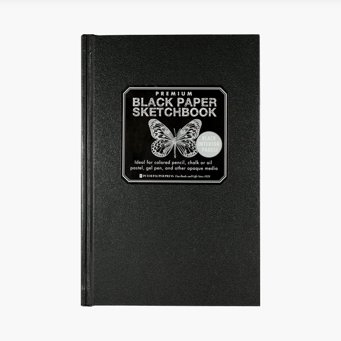 Premium Black Paper Sketchbook 5x8