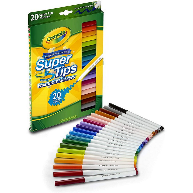 Crayola Super Tips 20pk
