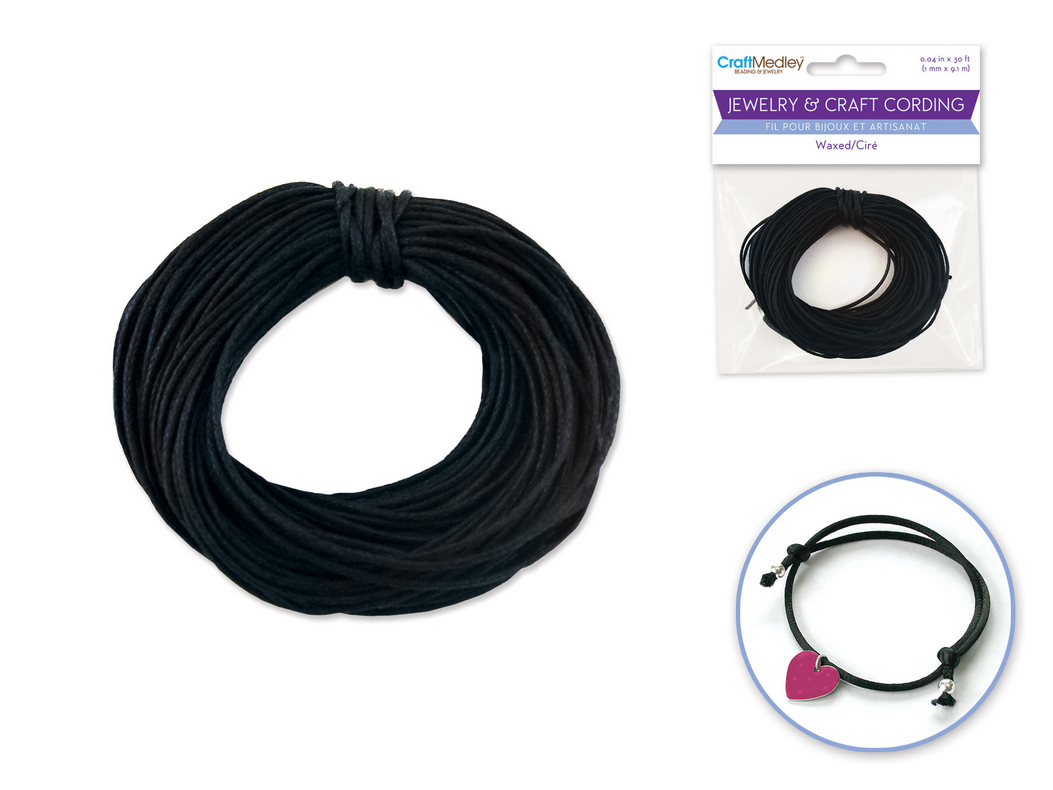Jewelry Waxed Craft Cording