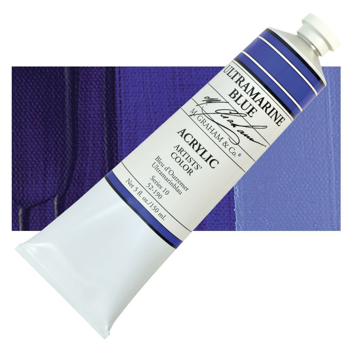 M. Graham Acrylic Ultramarine Blue 5oz tube