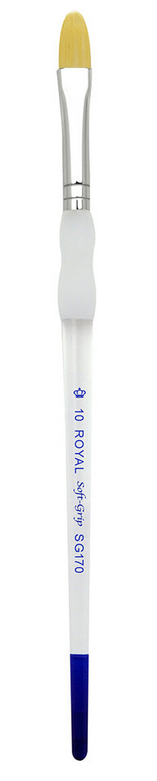 Soft Grip Filbert Taklon Brushes