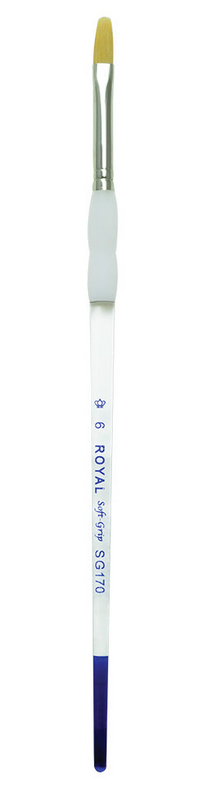 Soft Grip Filbert Taklon Brushes