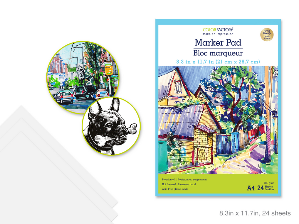 Marker Pad 9x12 24sht