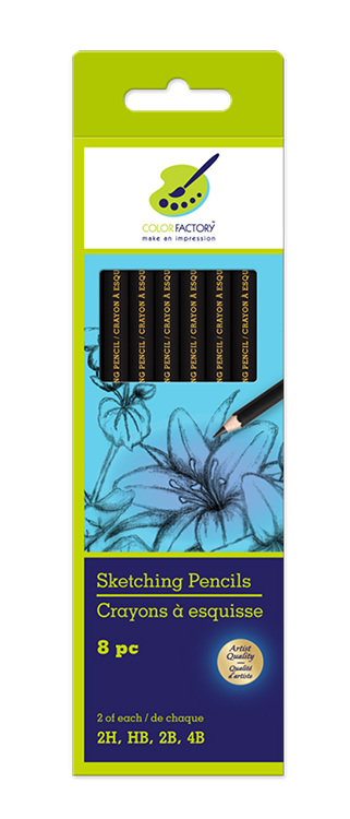 Graphite Pencils Set 8pc