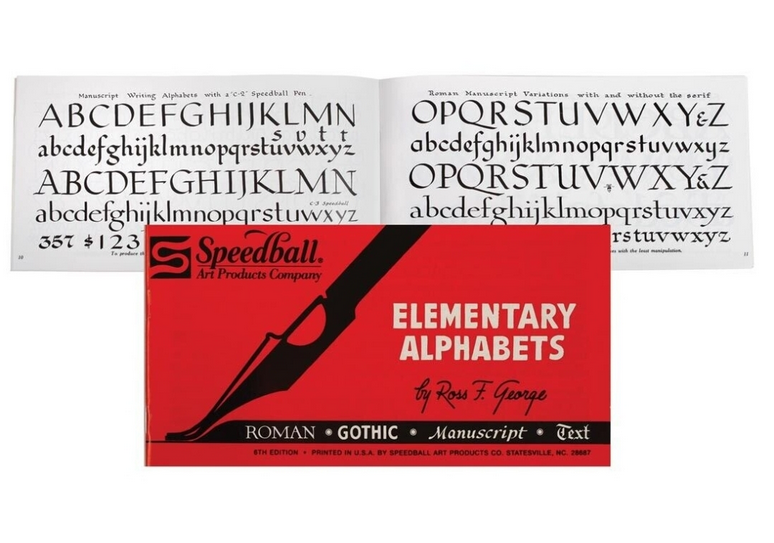 Elementary Alphabets for Calligraphy