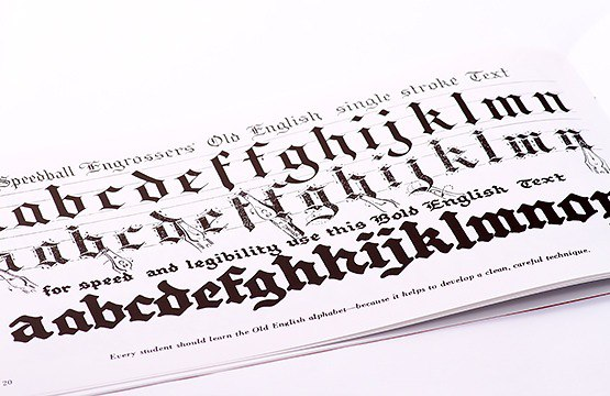 Elementary Alphabets for Calligraphy