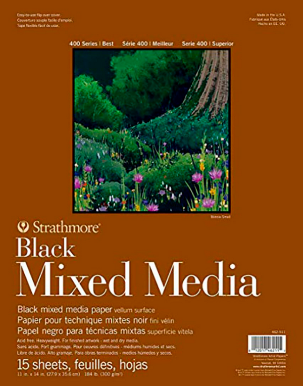 Black Paper Mixed Media Pads