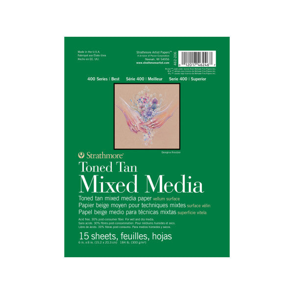 Toned Tan Paper Mixed Media Pads