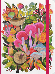Carnet 6x8 Assortiment de champignons