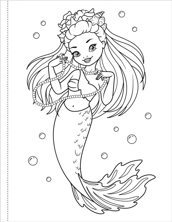 Livre de coloriage pour enfants Sirènes