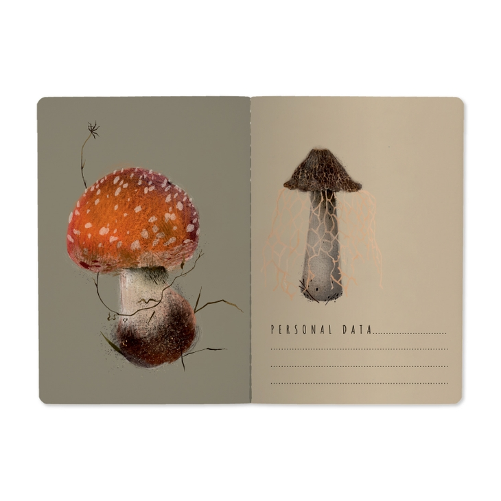 Notebook / Gourmet Mushrooms