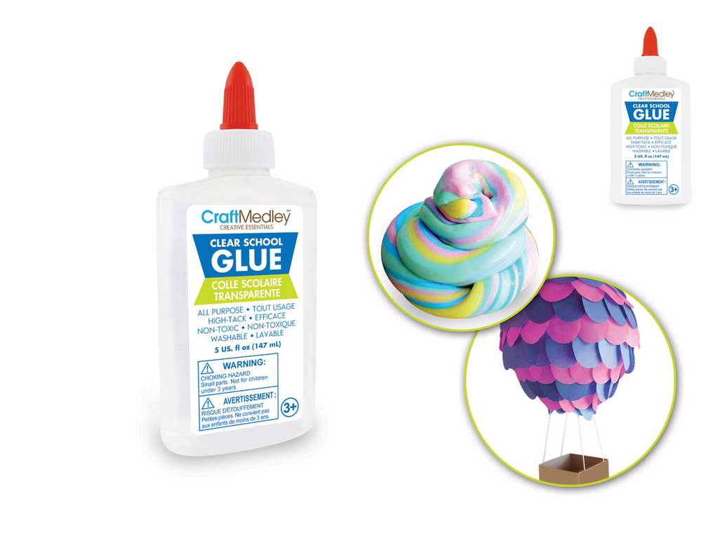 Clear Glue 175g Washable