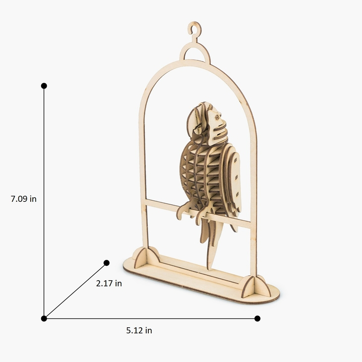 3D Wood Model Bundle Pack: Birds
