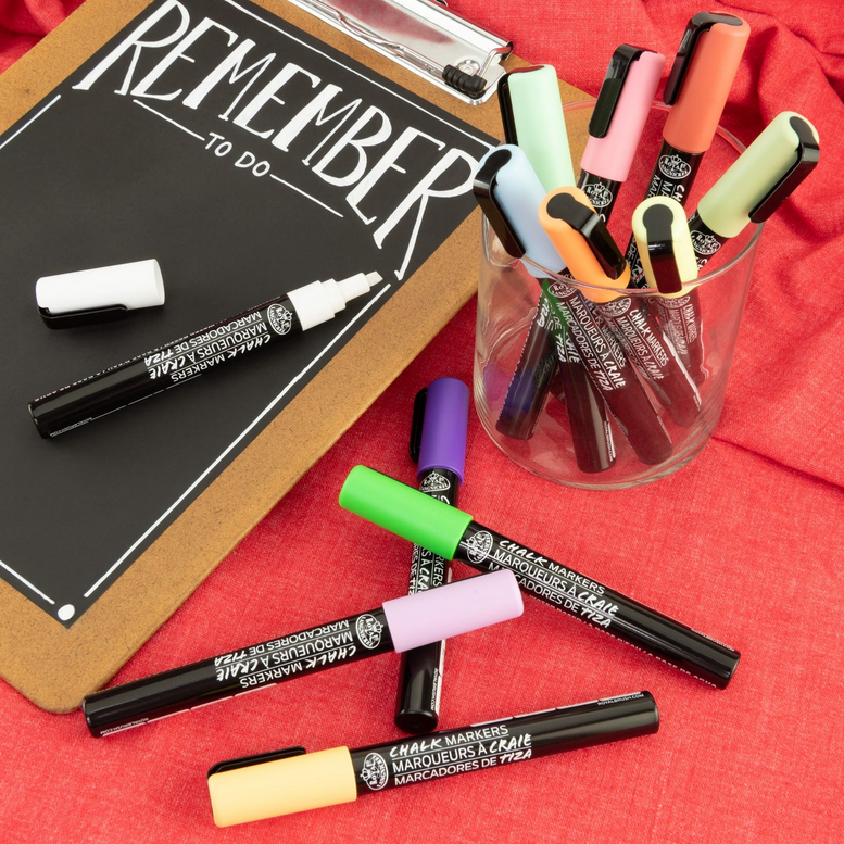 Chalk Markers 12pc Assorted
