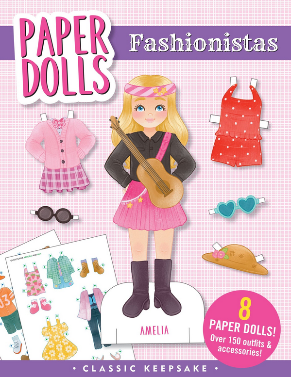 Kids Classic Keepsake Paper Doll Sets