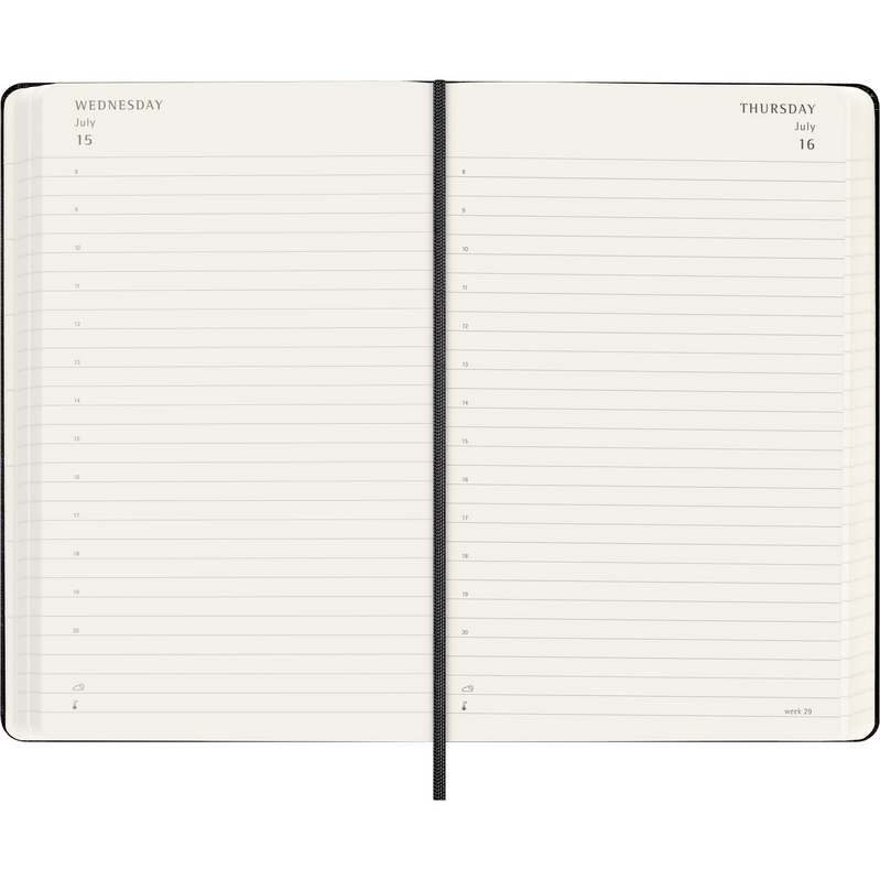 Moleskine 18-Month Daily Planner Hard Cover