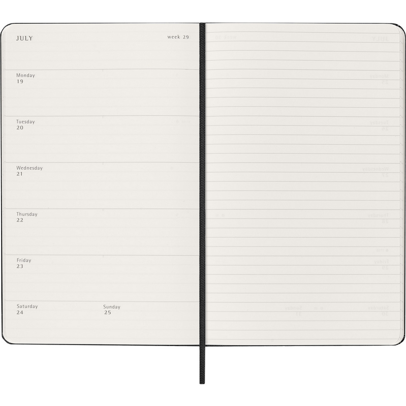 Moleskine 18-Months Weekly Planners Hard Cover