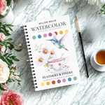 Watercolour Workbooks by Willow Wolfe