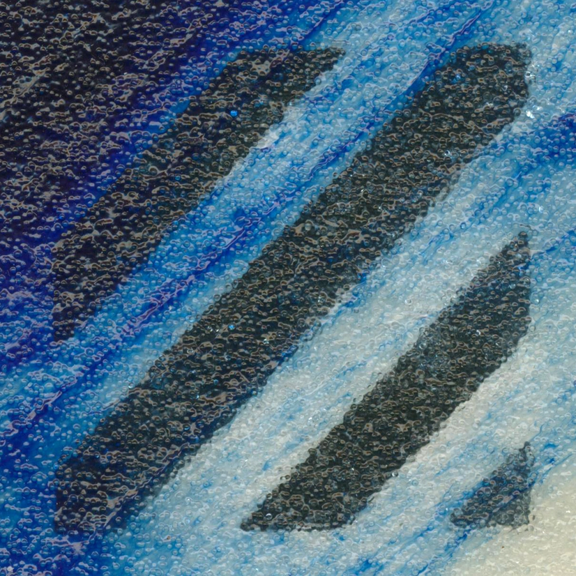 Gel de perles de verre doré