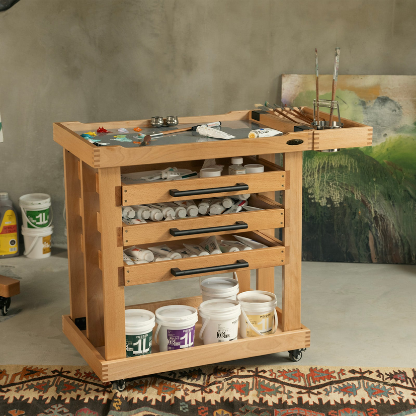 Meeden 5 Tier Taboret Storage Cart