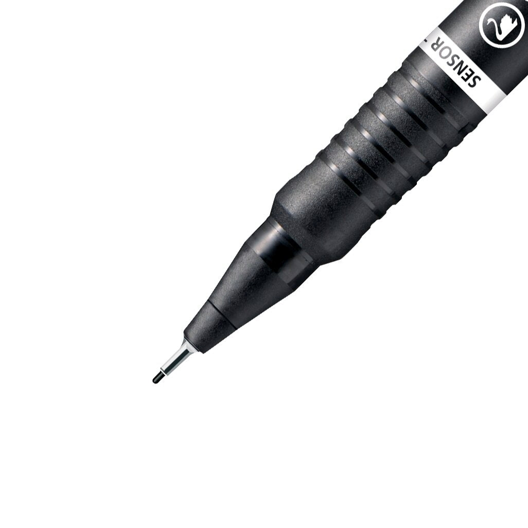STABILO SENSOR fineliner spring-loaded 0.3 mm tip close-up