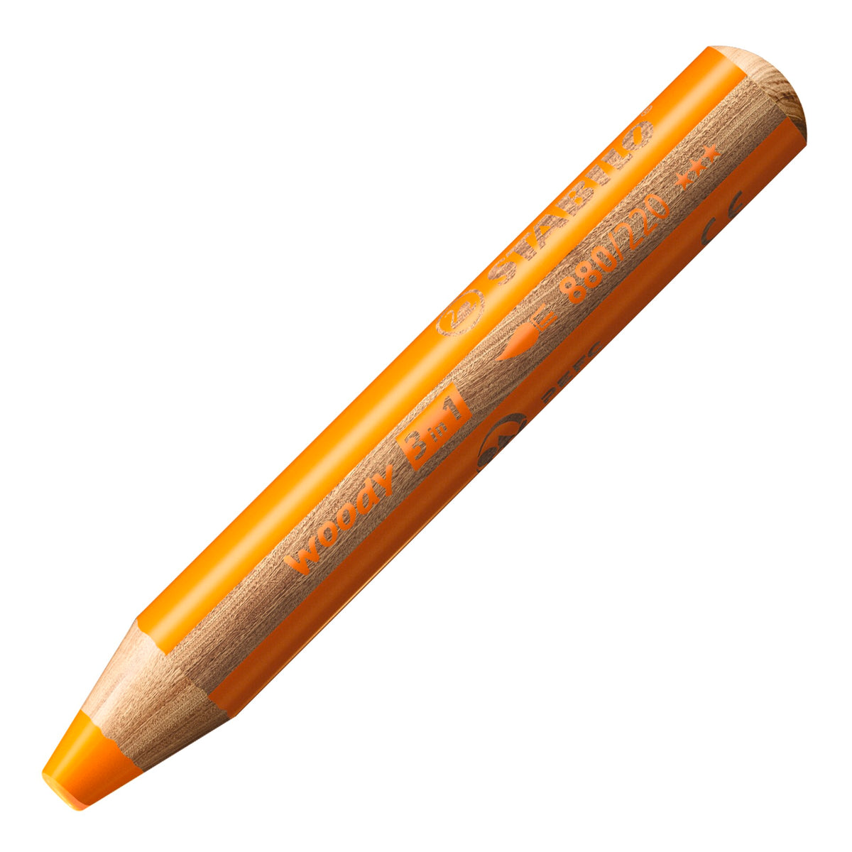 STABILO woody 3-in-1 pencil — Orange