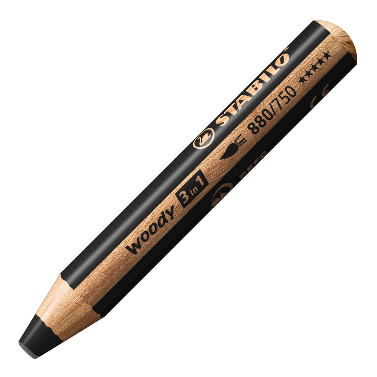 STABILO woody 3-in-1 pencil — Black