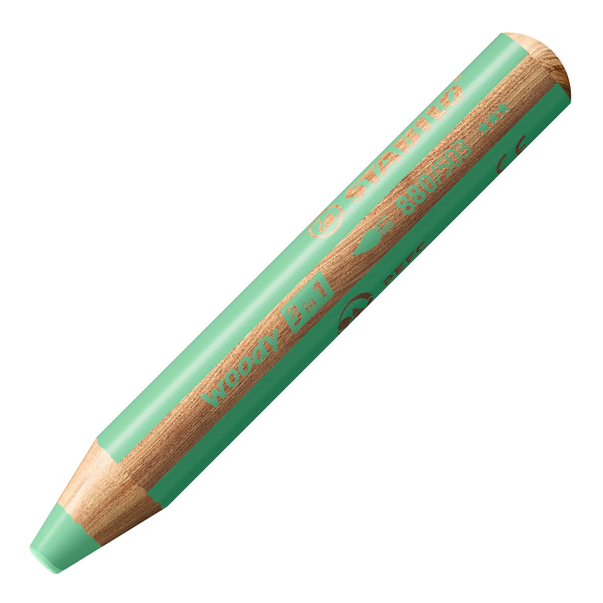 STABILO woody 3-in-1 pencil — Pastel Green