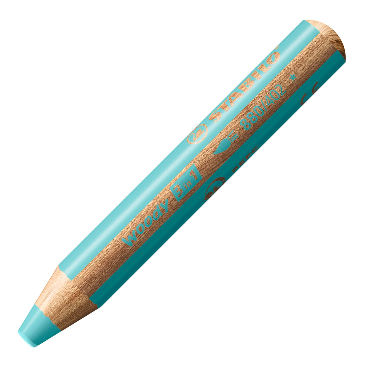 STABILO woody 3-in-1 pencil — Pastel Blue