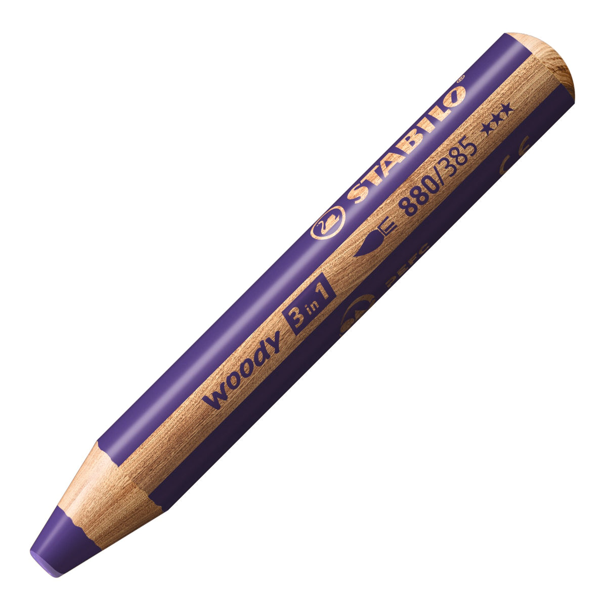 STABILO woody 3-in-1 pencil — Violet