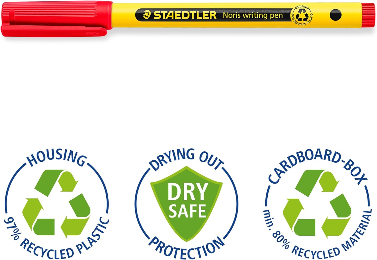 Staedtler Noris Fineliner 0.6mm – Red