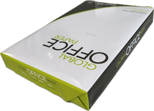 Global Office Paper 11 x 17 ledger size 500 sheets/ream OP20FSC