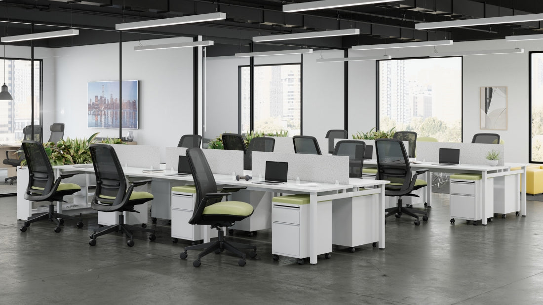 Offices To Go TL Mesh Back Chair with 4D Arms