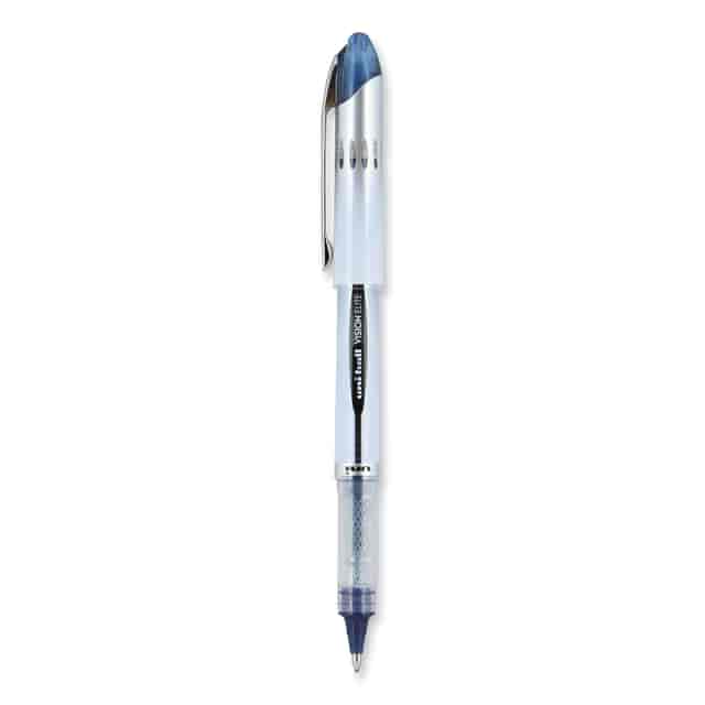Uniball Pen Refill Vision Elite Blue/Black 2/pk