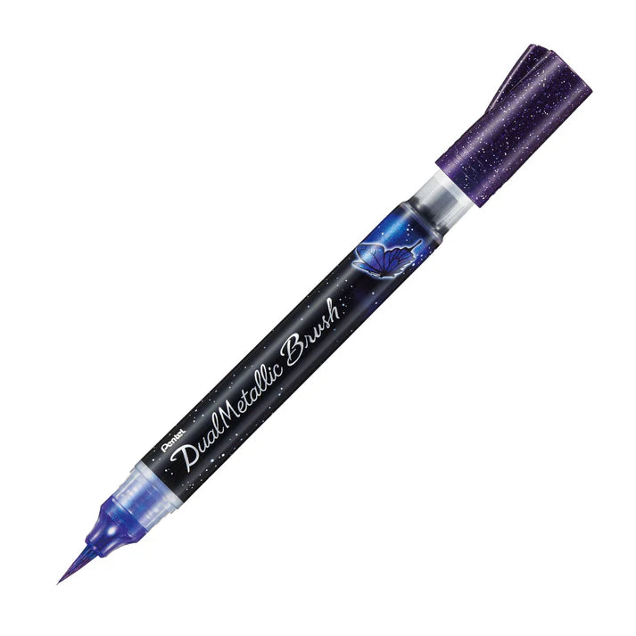 Dual Metallic Brush Pens