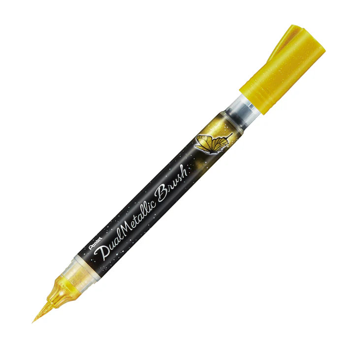 Dual Metallic Brush Pens