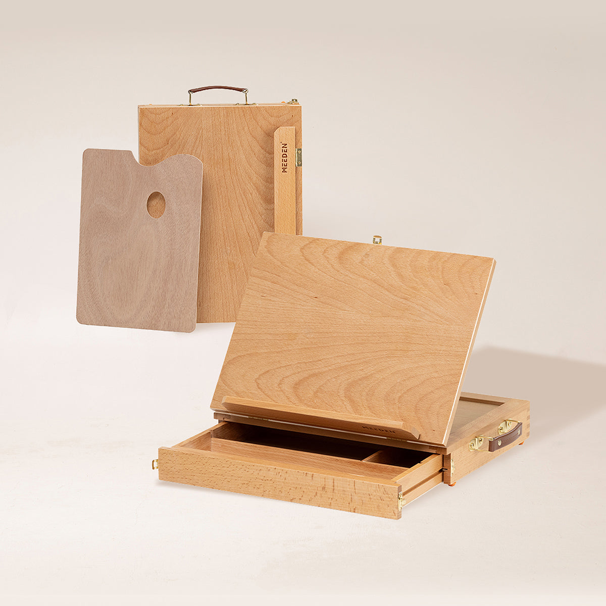 Meeden Sketchbox Desk Easel with 1 Drawer