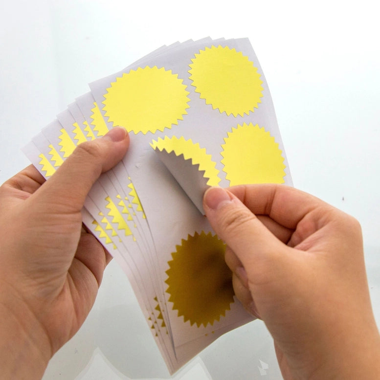 Gold Foil Certificate Seals 2 in