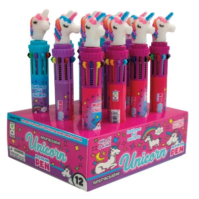 Unicorn 10-Colour Retractable Pen