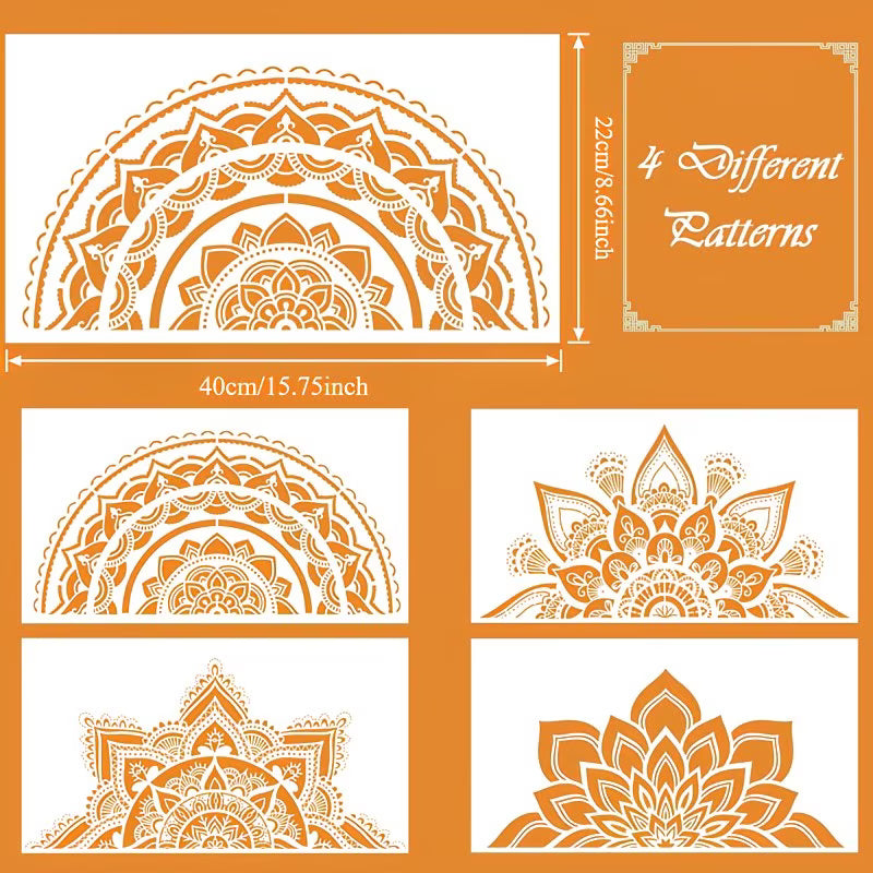 Mandala Stencils - Extra Large