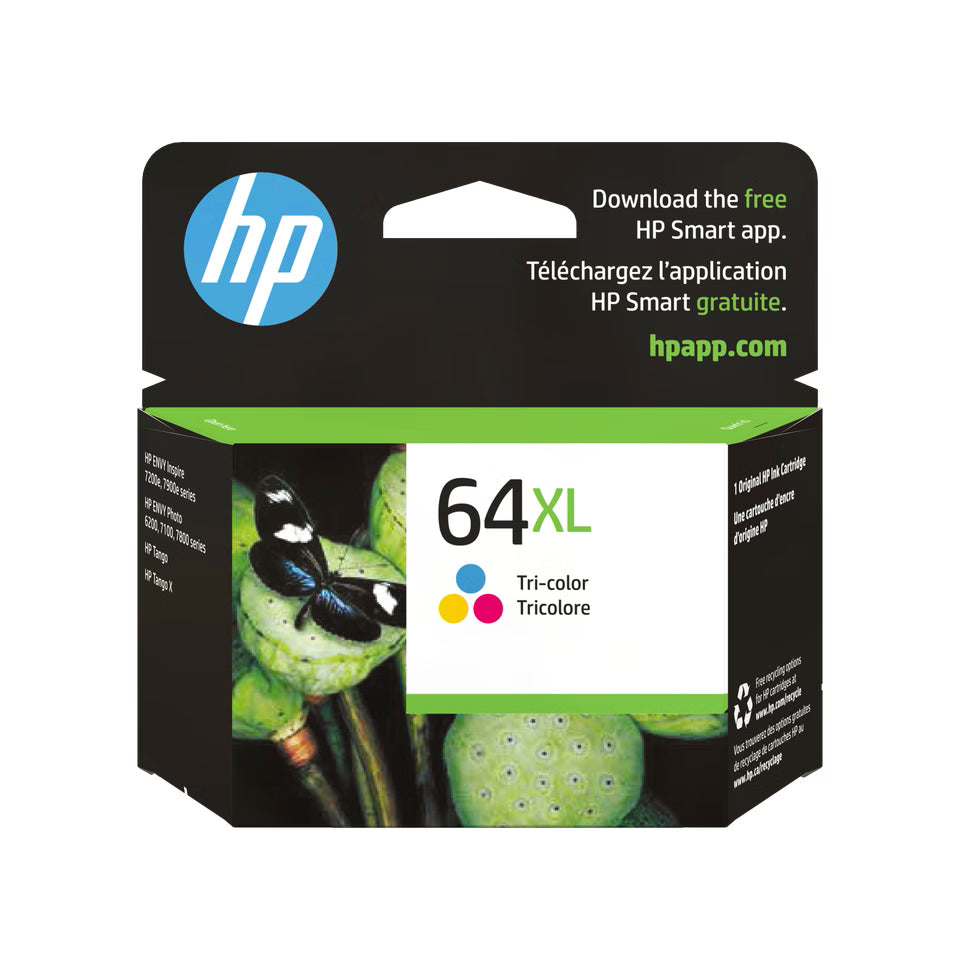 HP 64 TRI-COLOR ORIGINAL INK C