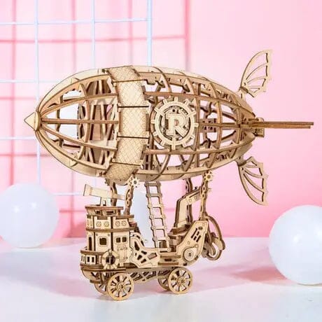 3D Vintage Wood Model Kits