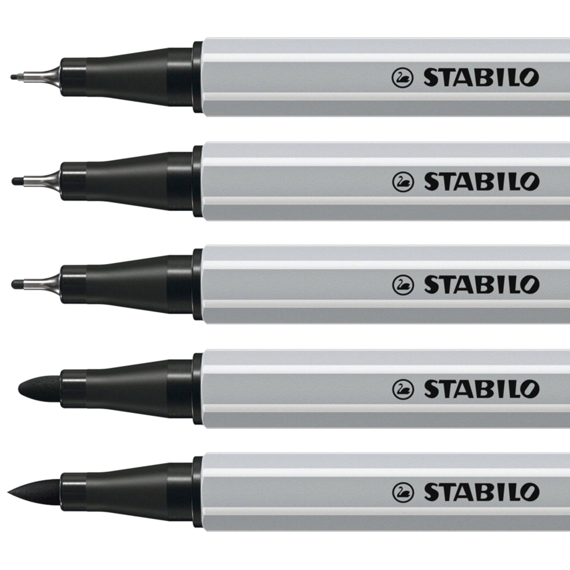 Stabilo Arty Creative Tips Pens 5pk